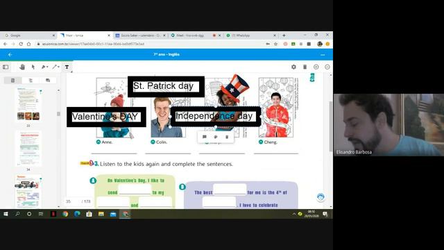 Aula de Inglês 7º Ano 28/05/2020. смотреть онлайн