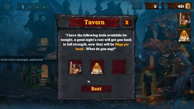 Dark Quest 2 - First 31 Minutes of Gameplay (Turn Based RPG)(PC) смотреть онлайн