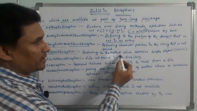 Built-in Exceptions in java | Java Built-in Exceptions | Exception Handling |Java Programming смотреть онлайн