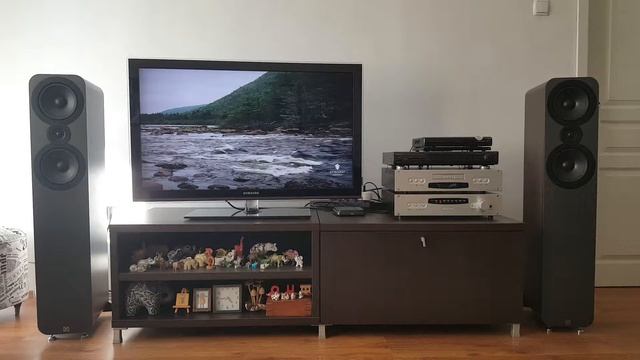 ROKSAN KANDY KA-1 MKIII (LIII) & KD-1 MKIII Q ACOUSTICS 3050 VAN DEN HUL THE WAVE QED XT40 смотреть онлайн