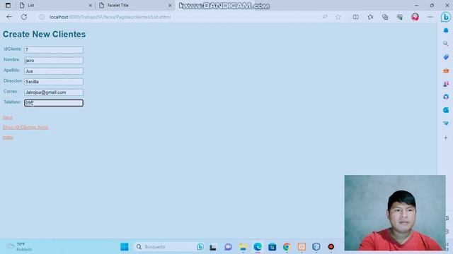 Trabajo de Java Server Faces смотреть онлайн