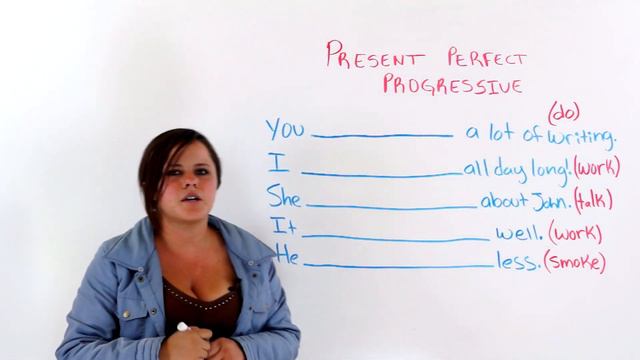 Present Perfect Tense In English (A.K.A. Present Progressive Tense) смотреть онлайн