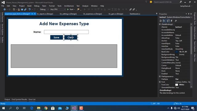 C# - Power House Management System(Add Setting and Report details) part 3. смотреть онлайн