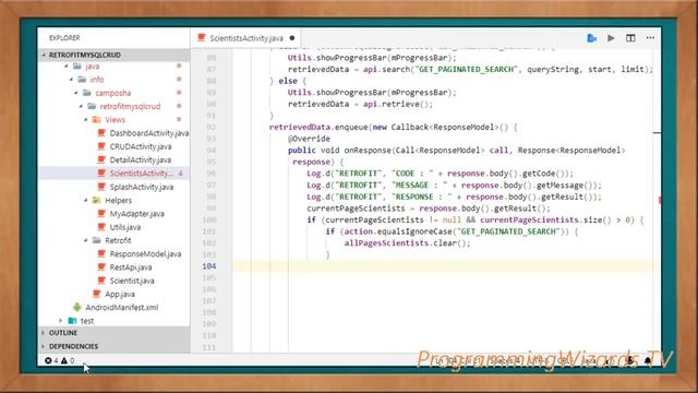 Android Live Courses S1E8 :Scientists App- MySQL Load More Pagination RecyclerView смотреть онлайн