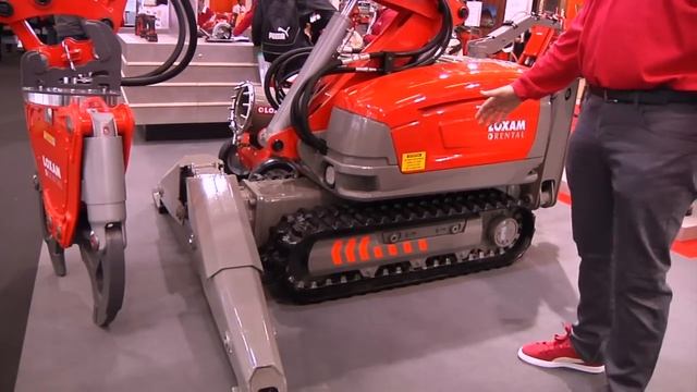 Le robot de démolition Loxam (Batimat 2013) смотреть онлайн