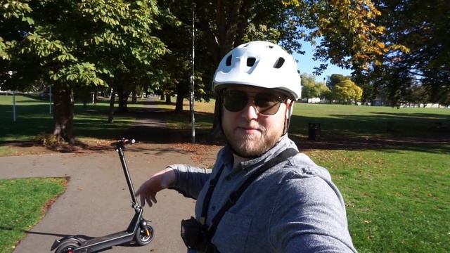 AOVO X9 Plus Electric Scooter Ride & Review смотреть онлайн