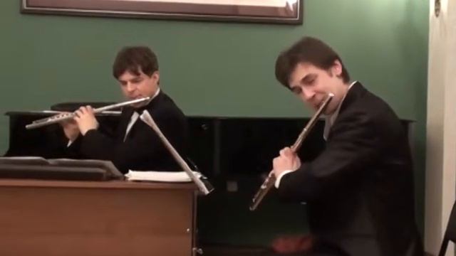 Квартет флейтистов ("Веет холодный ветер" ) смотреть онлайн