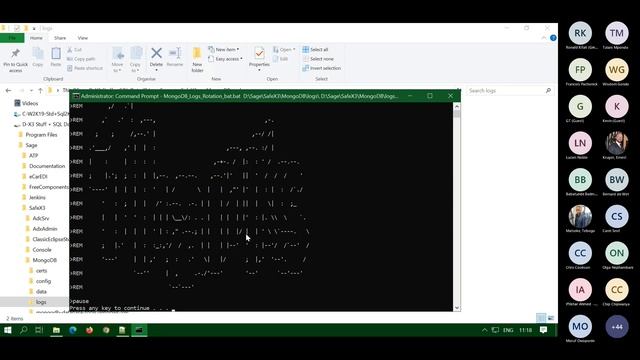 Sage X3 MongoDB log File Rotation смотреть онлайн