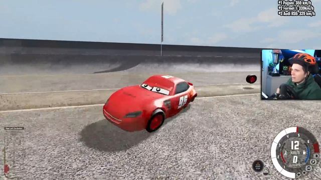 Welches Auto fährt am schnellsten? | BeamNG смотреть онлайн