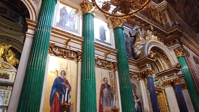 HD inside St Isaac's Cathedral Saint Peterburg 21.04.2019 Исаакиевский Собор внутри Санкт Петербург смотреть онлайн