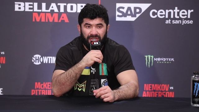 Bellator 277 Довлетджан Ягшимурадов - Пресс конференция после боя | Ягшимурадов vs Карвальо смотреть онлайн