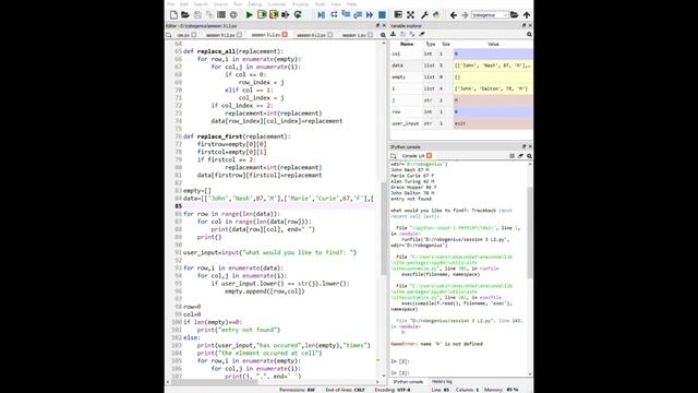 Database find and replace wit python смотреть онлайн
