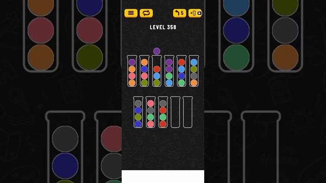 Ball Sort - Color Puzzle Game Level 353 354 355 356 357 258 359 360 261 362 #puzzle #ballsortpuzzle