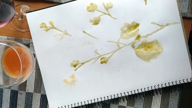 Творчество на карантине. Рисуем овощными соками. смотреть онлайн