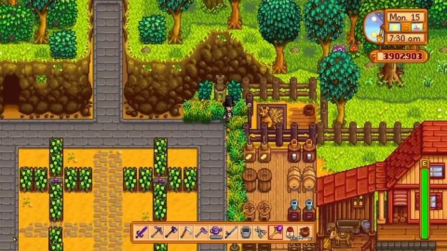 Stardew Valley Farm Tour (250+ hours) смотреть онлайн