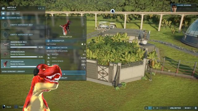 THERIZINOSAURUS SHOWCASE | All Skins, Breakout & Animations - Jurassic World Evolution 2 Dominion смотреть онлайн