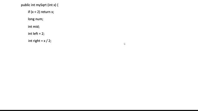 [SOLVED!] Sqrt(x) - LeetCode 69 - Java смотреть онлайн