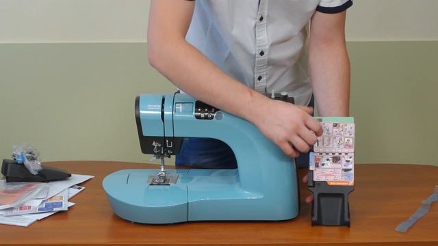 Распаковка швейной машины TOYOTA OEKAKI GREEN смотреть онлайн