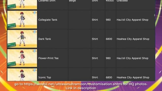 ULTIMATE TRAINER CUSTOMIZATION GUIDE FOR POKEMON ULTRA SUN AND MOON (MALE) смотреть онлайн
