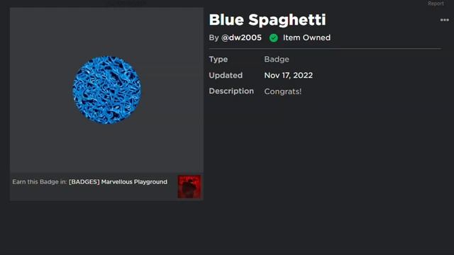 How to get: Blue Spaghetti in Marvelous Playground | Roblox смотреть онлайн
