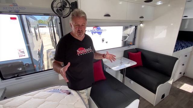 Sunland Caravans 18'6" Blue Heeler Pup Off Road Caravan смотреть онлайн