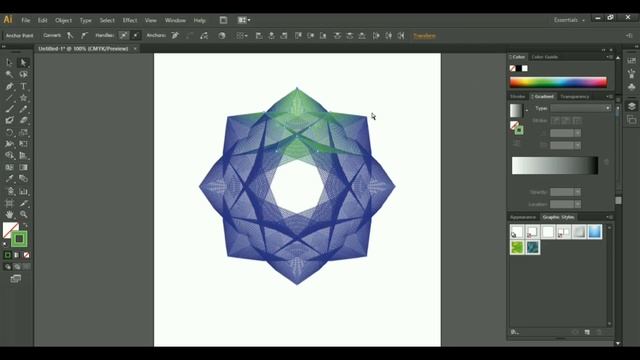 Using blend tool make exciting things in Adobe illustrator (Ai) смотреть онлайн