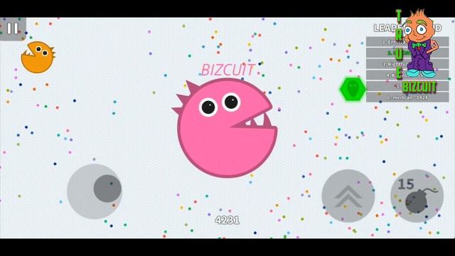 SOUL.IO [WORLD RECORD] BIG PAC-MAN BATTLE +20,000 NEW IO GAME | EAT AND GROW смотреть онлайн