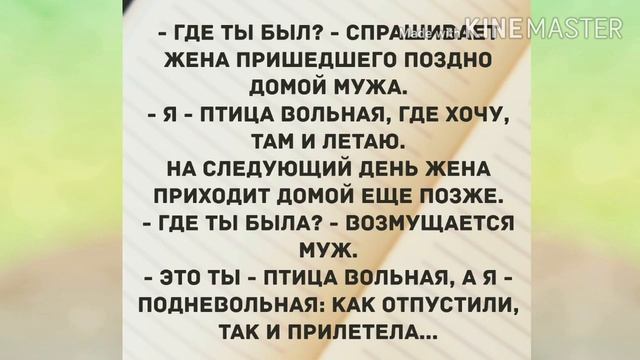 - Где ты был? Прикольный анекдот дня! смотреть онлайн
