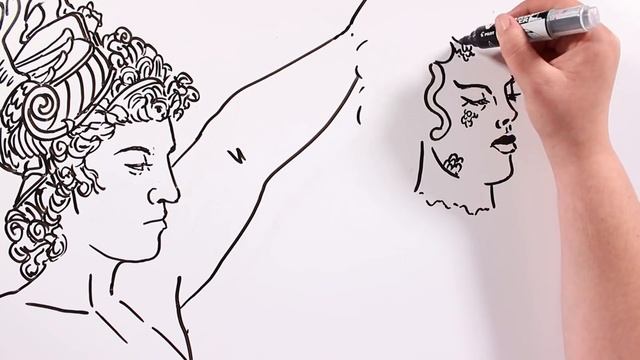 THE INCREDIBLE LEGEND OF MEDUSA | Draw My Life смотреть онлайн