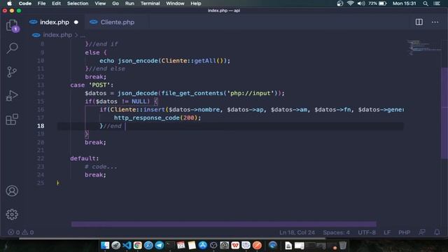 API REST - PHP & Postman #5 Método POST смотреть онлайн