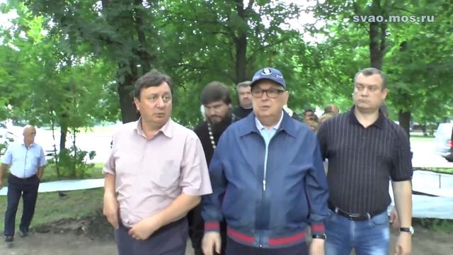 Строительство храмов СВАО проверил В.И.Ресин смотреть онлайн