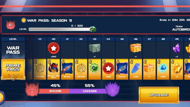Angry Birds Transformers ( war pass ) season 9 смотреть онлайн