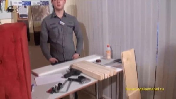 #1 Диван своими руками: необходимые инструменты, изготовление подлокотника