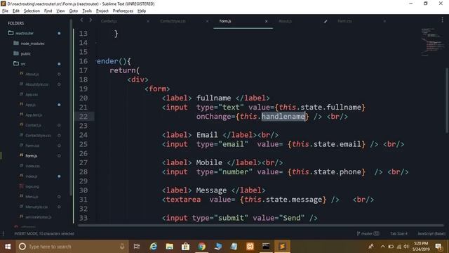 ReactJS Forms Tutorial in One Video in Hindi | Form Validation in React in Hindi смотреть онлайн