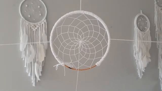 Rebecca - Dreamcatcher DIY Tutorial. Beginners DIY Macrame Dreamcatcher_[360p] смотреть онлайн