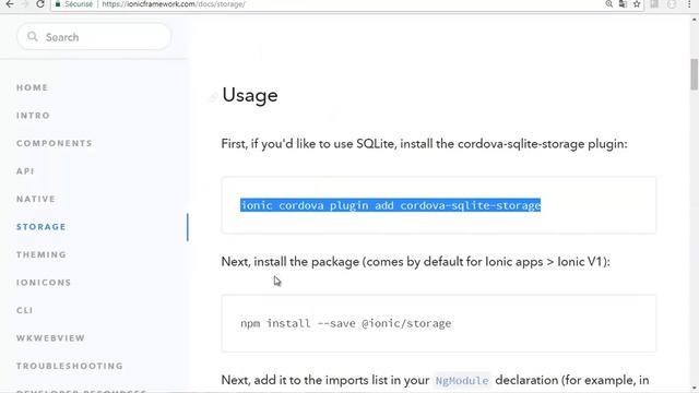 Part 8 Developpement Mobile Hybride avec IONIC 3 et CORDOVA- Local storage смотреть онлайн