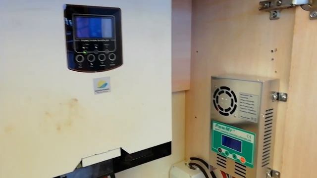 Работа Mppt контроллера Powmr 60a