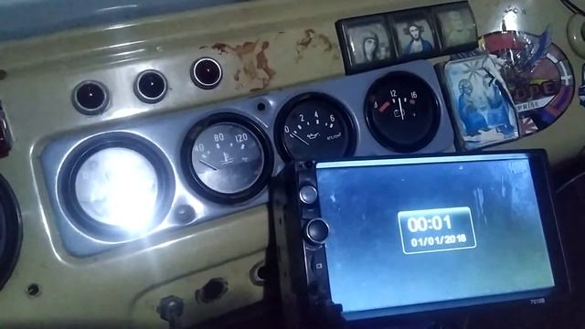 Запуск УАЗ в мороз. Как должна заводиться машина. смотреть онлайн