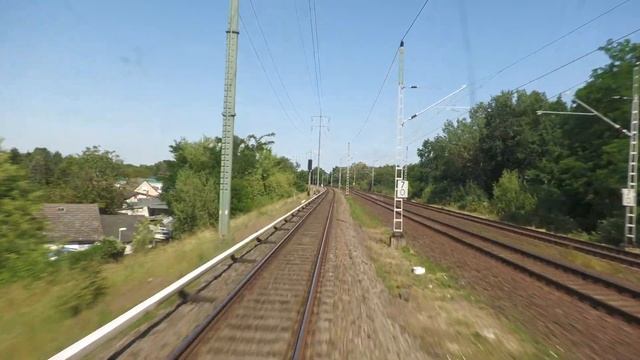 Führerstandsmitfahrt S-Bahn Berlin von Pankow nach Birkenwerder auf der S8 mit BR 480 in 4K UHD смотреть онлайн