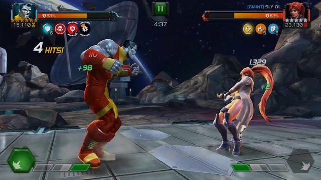 war 3 - Node 19 - Elsa Bloodstone || immunity king colossus || #mcoc #colossus #aw смотреть онлайн