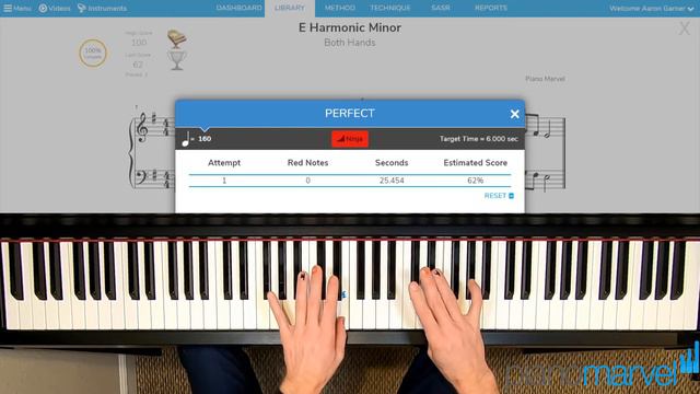 E Minor Scale 2 Octave смотреть онлайн