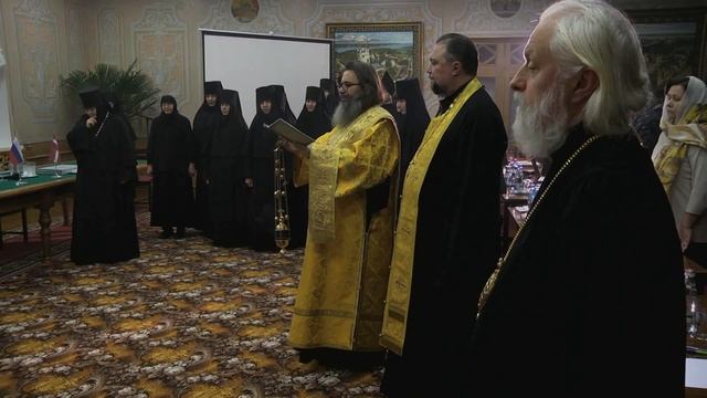 Панихида памяти схиигумении Варвары (Трофимовой) смотреть онлайн