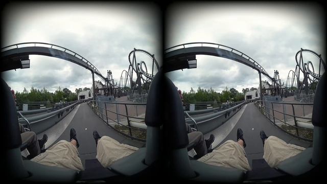 THE SWARM VR Roller Coaster VR 180 3D scary Experience | VR on-ride POV @ Thorpe Park Oculus Quest смотреть онлайн
