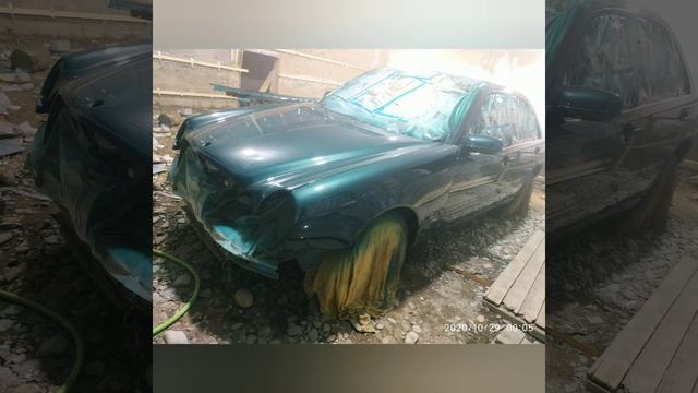 покрасим тёмно-синий перламутр