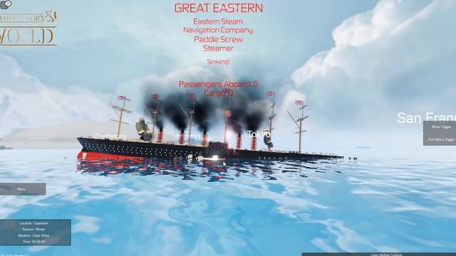 Great Eastern Sinks! | Tiny Sailors World | Roblox смотреть онлайн