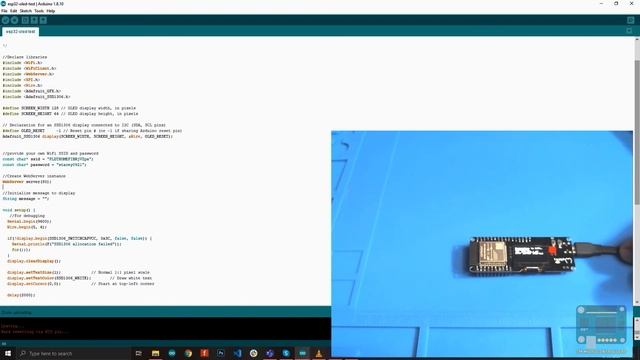 ESP32 with Integrated OLED Screen, JSON Parsing, Weather Monitor App смотреть онлайн