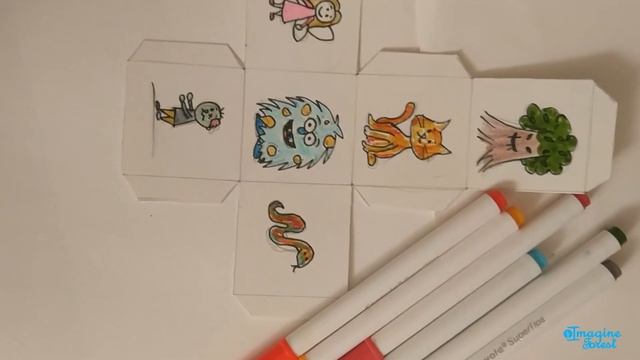 Make Your Own Story Cubes: DIY Story Cube Tutorial ? смотреть онлайн