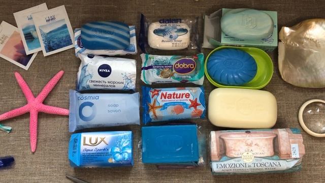 Обзор и распаковка мыла с морскими ароматами. Морские минералы, Свежесть водопада, Сияние воды и др смотреть онлайн