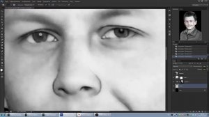 Ретушь фото на памятник - исправляем косяки