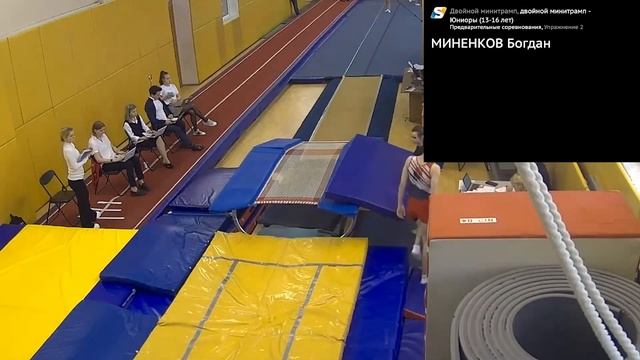 Первенство Москвы по прыжкам на батуте 2023 года. ДМТ. День-1. смотреть онлайн